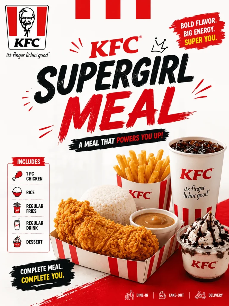 KFC Supergirl Meal
