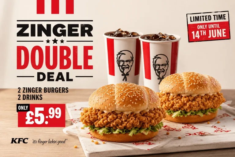 KFC ZINGER DOUBLE DEAL