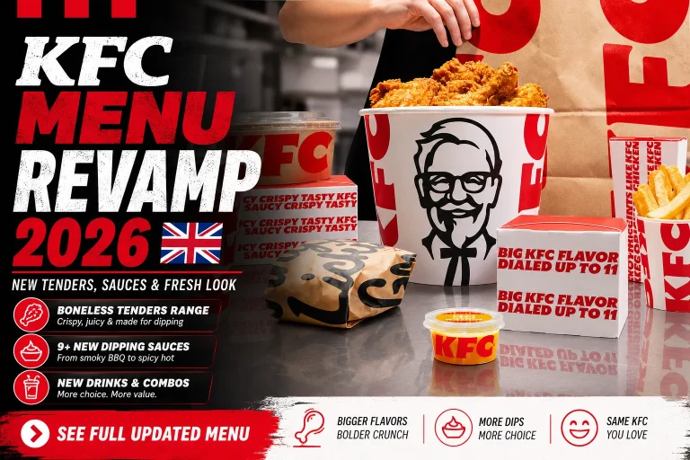 KFC Restaurant Menu Revamp